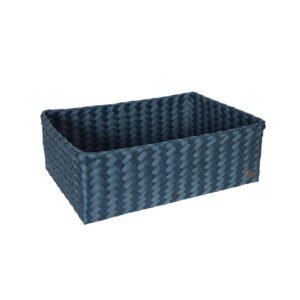 Panier de rangement Grand Optimum HANDED BY - Open Basket rectangular - steel blue