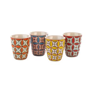 POLS POTTEN Coupes Hippies - Lot de 4