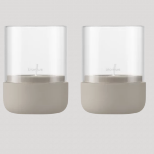 set de 2 photophores Calma XS blomus