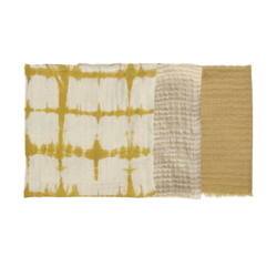 set serviettes frivole, ocre, POMAX