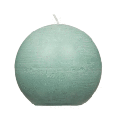 bougie ronde 9 cm, acqua clair, POMAX
