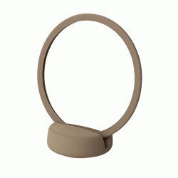 miroir salle de bain, BLOMUS, grossissant, coloris Tan, gamme sono