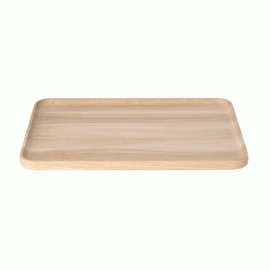 plateau de service en chêne de chez BLOMUS, gamme OKU, taille L