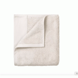 set de 4 serviettes d'invité, RIVA, BLOMUS, coloris Monnbeam, 30X30 cm